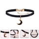 thumbnail image 2 of EeaseMX Gargantilla corta de luna negra con estilo femenino (1 pieza), 2 of 7