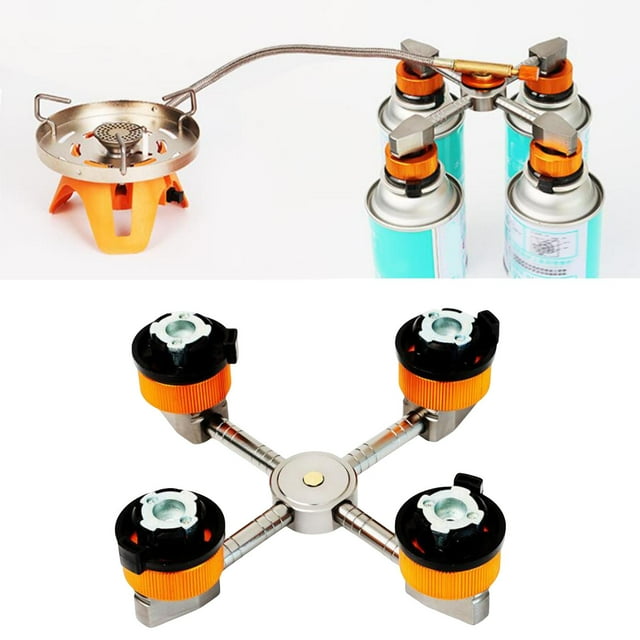 Adaptador de estufa al aire libre Baoblaze Convertidor de estufa de camping