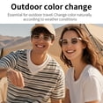 thumbnail image 4 of Nieyigj Smart BT Sunglasses Built in Speaker Mic Open Headphone Glasses Bluetooth 5.4 Wireless Connect Casual Outings Sporty Adventures, Silver White (6.69 inches / 17 cm), 4 of 9