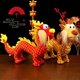 thumbnail image 3 of Year of 2024 Dragon Mascot Plush Doll Soft Stuffed Animal Doll 3D Standing Posture Chinese Zodiac Dr, 3 of 5
