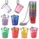 thumbnail image 1 of 12 Pack Bridal Plastic Beads Bridal Shot Glass Party Shot Glass Bachelor Party Christmas Party Chain, 1 of 5