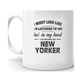 thumbnail image 2 of I'm Driving My CHRYSLER NEW YORKER Coffee Tea Ceramic Mug Office Work Cup Gift 15 oz, 2 of 3