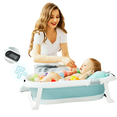 thumbnail image 1 of Bañera Tina De Baño Para Bebe Plegable Portatil Termometro, 1 of 5