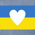 thumbnail image 3 of CafePress - Ukraine Heart T Shirt - Womens Comfort Colors® Shirt, 3 of 4