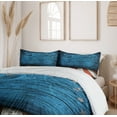 thumbnail image 6 of Ambesonne Prehistoric Country Duvet Cover Set, Rustic Wooden, 2-Calking, Pale Grey Blue Orange, 6 of 7
