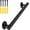 19 INCH, variant on 1.6 FT Black Metal Heavy Duty Stair Railing Indoor, Wall Mounted Iron Staircase Handrail - Hand Railings Kit for Garage, Basement, Porch Steps, Outdoor Deck Rails, Safety Grab Bars for Elderly