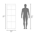 thumbnail image 4 of Home 3 Doors Closet System Engineered Wood White, 4 of 8