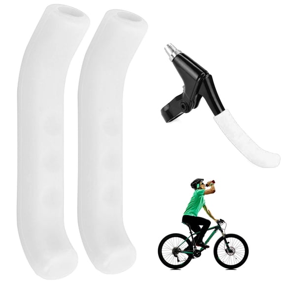 Silicone Brake Lever Covers, Protect Grips For Road  Mountain Bikes, Durable, Waterproof, 2,Pack