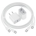 thumbnail image 1 of Best seller i Phone 17 16 15 Charger Fast Charging 2 Pack 20W USB C Charger Block Type C Chargers 6FT Cord Wall Phone Chargers Compatible with iPhone 17/16/15 Pro Max/Plus/S25 Case $12.76, 1 of 1