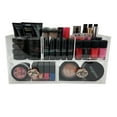 thumbnail image 2 of OnDisplay Andrea Deluxe Acrylic Cosmetic/Jewelry Organization Station w/Geode knobs - White/Rose Gold, 2 of 2