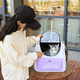 thumbnail image 5 of Mochila Transportadora Gato Perro Mascota Pequeña Belug, Violeta, 5 of 5
