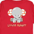 thumbnail image 4 of Inktastic Little Peanut Cute Baby Elephant Boys or Girls Long Sleeve Toddler T-Shirt, 4 of 5