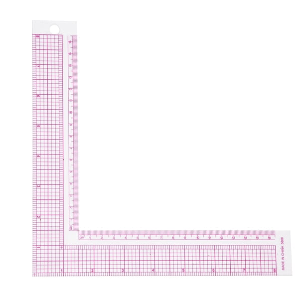 Tbest règle carrée en L Règle de mesure de mesure de couture en forme