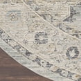 thumbnail image 4 of Nourison Nyle Distressed Light Blue 7’10” x Round Area Rug (7 Round), 4 of 8