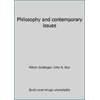Philosophy and contemporary issues [Paperback - Used]