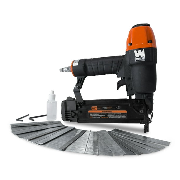 WEN 61721 18 Gauge 3 8 Inch to 2 Inch Pneumatic Brad Nailer