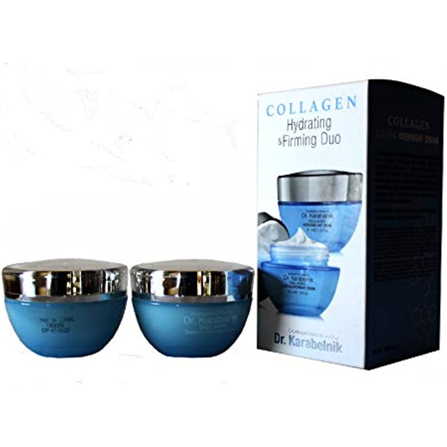 Dr. Karabelnic Collagen Hydrating and Firming Duo (Day Cream + Overnight Sleeping ream) 1.69 OZ each