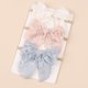 thumbnail image 1 of Lace Bow Baby Headbands for Girl Cute Bowknot Hair Band Elastic Infant Turban Newborn Headwear Baby Hair Accessories 머리띠1 He Qiyong unisex, 1 of 1