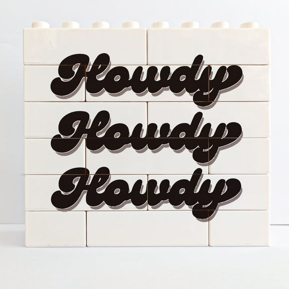 Desk Sign 4.7x5 Inch Howdy Sign Western Boho Decor Desk Sign Brown Preppy Boho Western Room Decor Cowboy Cowgirl Western Bedroom Home Decor Shelf Table Decorative Plaque Sign Plaque Desk Decor