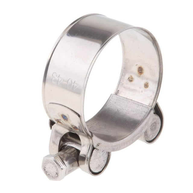 Motorbike Exhaust Stainless Steel Clamps 43mm