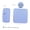 Blue, variant on GOOJPRT P6 Portable Bluetooth Mini Thermal Printer 203DPI Inkless Pocket Label Maker with 1000mAh Battery for Android iOS Windows PC, White