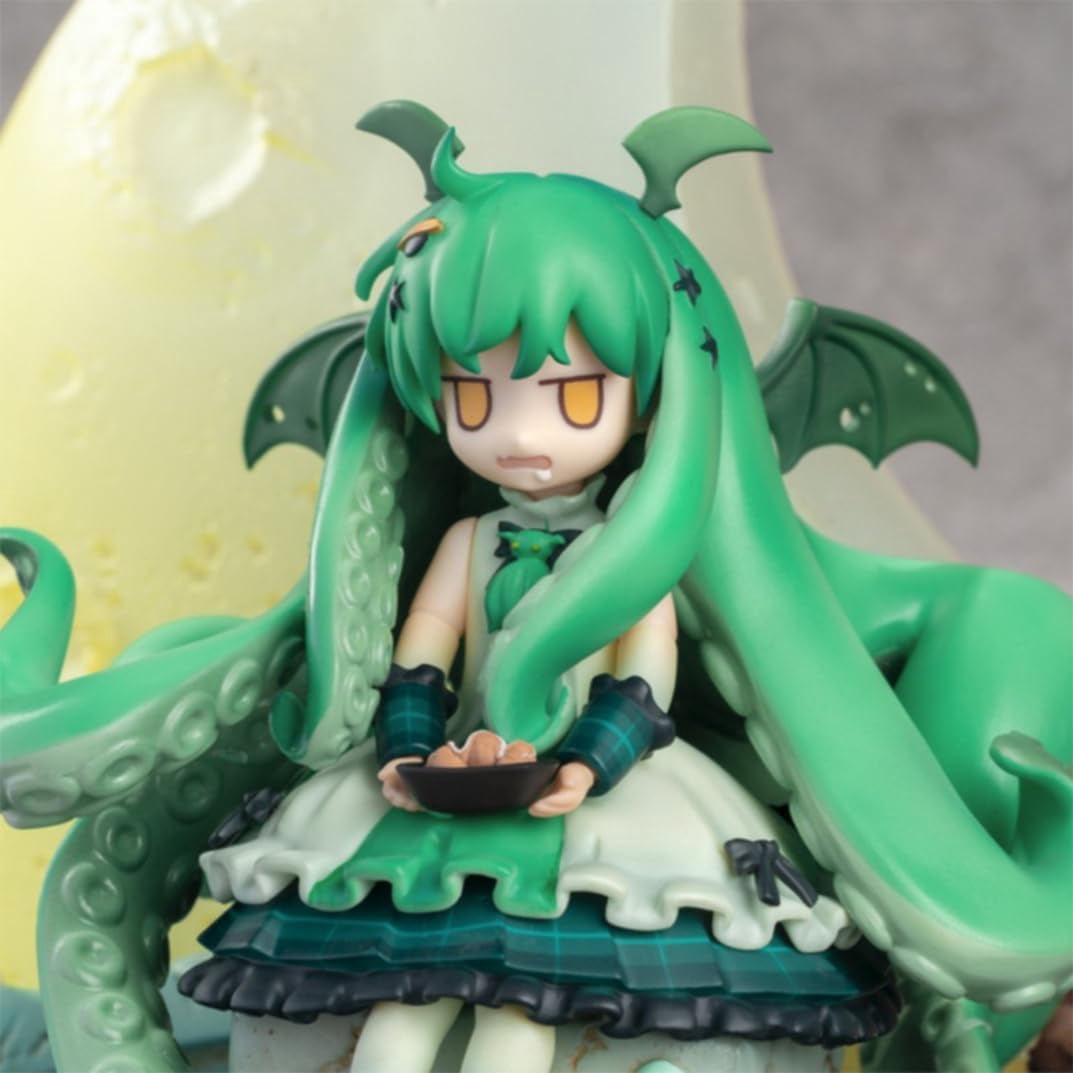 New Luminescence Cthulhu Roo lee ah (cute Ver) Character Anime Model Statue Action Figures Desktop Ornament Popular Decorations Fan Souvenirs Creative Gift Collectable
