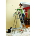 thumbnail image 3 of Louisville 6' Aluminum Standard Step Ladder 5 Step - 39.4" x 20.5" - Aluminum, 3 of 3