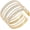 Gold, variant on Women's Wide Multi-Layer Rhinestone Bracelet (11 Rows); this sparkling crystal wrap-style bracelet is perfect for parties, proms, and weddings.