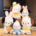 thumbnail image 2 of Muñeca de perro Sanrio Pacha de 4 estilos, juguete de felpa súper suave y cómodo para cachorros y niñas, muñeco de celebridades de Internet 2023, 2 of 4