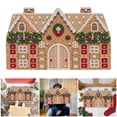 thumbnail image 1 of Festive Holiday Shaped Floor Mat for Christmas Decorations and Photo Backgrounds Welcome Home Celebration, 1 of 6
