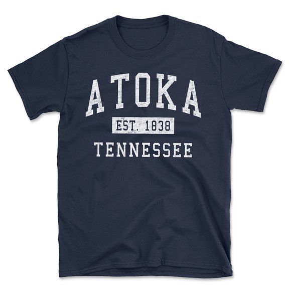 Atoka Tennessee Classic Established Men's Cotton T-Shirt