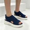 thumbnail image 4 of Willtoo Women's Breathable Orthopedic Sandals Comfortable Walking Tennis Shoes Arch Support Wide Fit Shoes, 4 of 5