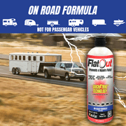 Flatout QuickStrike Emergency Tire Repair Sealer - 32 oz Bottle