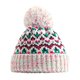 thumbnail image 2 of Beechfield - Gorro de punto con pompón unisex para adulto (Rosa), 2 of 2