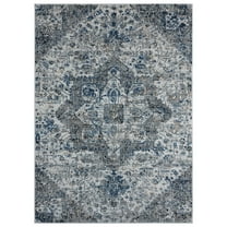 United Weavers Eternity Area Rug 4535 10475 Callisto Beige Medallions Curls 12' 6" x 15' Rectangle