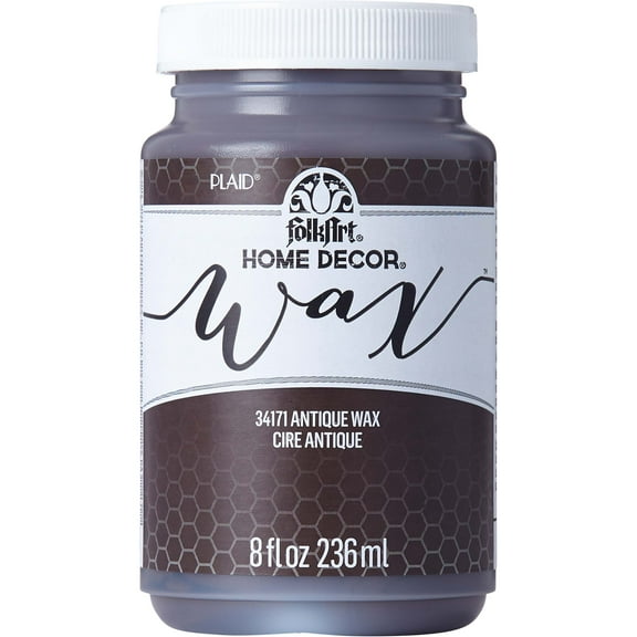 FolkArt Home Decor Wax, Antique Dark, 8 fl oz