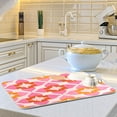 thumbnail image 6 of IAUYY 16 x 18 Inch Dish Drying Mat Dish Drying Mat Microfiber Kitchen Mats Large Counter Absorbent Dish Pad Drainer Rack Star Pattern, 6 of 8