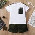 thumbnail image 7 of Boy Baby Clothes Toddler Kids Shorts Clothing Set Spring Summer Cotton Letter Print Short-sleeved Basketball 3 6 12 18 24 Months 3T Tops+Shorts Children's Outfits 2 Piece, 7 of 7