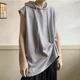 thumbnail image 4 of Sudadera Con Capucha Sin Mangas Simple Y Elegante Hombre, 4 of 6