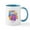 White/Blue Inside, variant on CafePress - Furby Chill Time - 11 oz Ceramic Mug - Novelty Coffee Tea Cup
