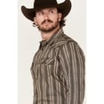thumbnail image 2 of Cody James Men's Bartlett Geo Striped Long Sleeve Snap Western Shirt - CJHO24W4-BLK, 2 of 4
