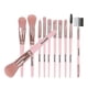 thumbnail image 1 of MAANGE 11pcs Makeup Brush Nylon Face Powder Brush Soft Cosmetics Make Up Brush Set Pink, 1 of 5