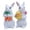 D, variant on 2Pcs Easter Decorations Rattan Style Resin Bunny Figurines, Cute Rabbits Statues and Easter Decor for Home Yard Tabletop Centerpiece, Spring Seasonal Easter Gifts A