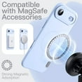 thumbnail image 2 of JETech Magnetic Silicone Case for iPhone 17 Air, Compatible with MagSafe (Blue), 2 of 6