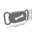 thumbnail image 3 of Funda impermeable de silicona con soporte para Collar de perro y gato a prueba de polvo para Galaxy SmartTag2, 3 of 7