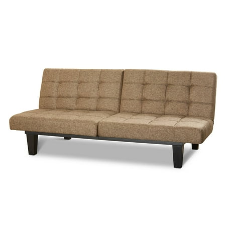 Tweed Memory Foam Futon, Multiple Colors