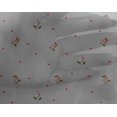 thumbnail image 4 of oneOone Georgette Viscose Fabric Leaves & Flower Floral Print Fabric by The Yard 42 Inch Wide, 4 of 4