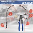 thumbnail image 2 of Pinzas para mangueras WORKPRO Flexible de 27 pulgadas para mangueras de refrigerante de automóviles, 2 of 7