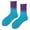 Light Blue, variant on Personalized Mid Crew Socks for Men and Women, Trendy Fall Winter Couple Socks for Daily Casual Wear, Standard Thickness Comfort Socks