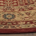 thumbnail image 3 of SAFAVIEH Mahal Phylliss Oriental Area Rug, Red/Natural, 5'1" x 5'1" Round, 3 of 8